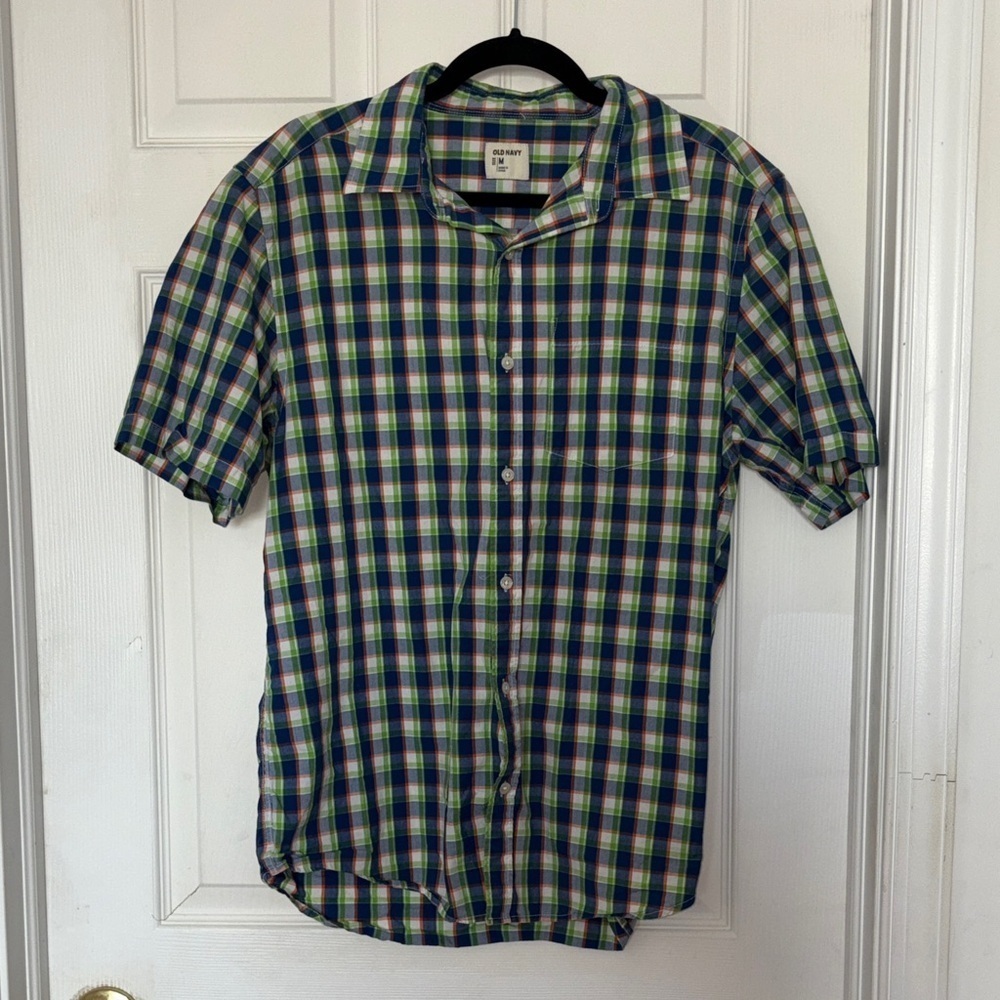 Old Navy Plaid Button Down Shirt